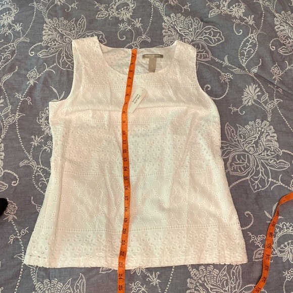 Banana Republic white lace blouse size 6 NWT - Picture 5 of 5